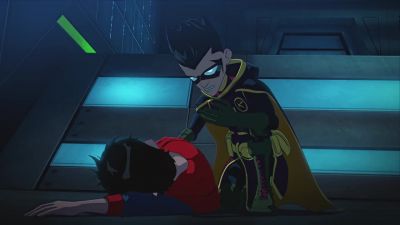 No. No, no, no, no, no. - Batman and Superman: Battle of the Super Sons