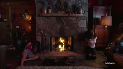 No, no, no! No. - Adult Swim Yule Log