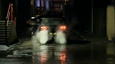 No! No! No! No! TYRES SQUEAL It'll take us weeks to find him again. Or not. I have an idea where he - Sherlock