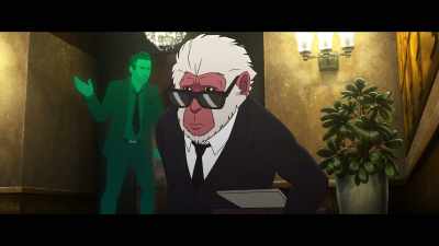 No, no, no, no. Work-work-work
with you. That's all it is. - Marvel's Hit-Monkey