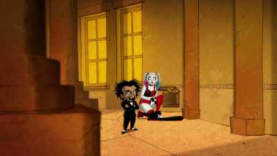 No, no, no one.
Just squeeze in the crawl space, - Harley Quinn
