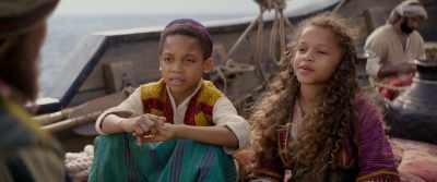 No, no. No singing.
It's been a long day. - Aladdin