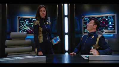 - No, no, no. Starfleet regulation 139-- - Star Trek: Discovery