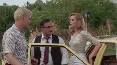 No, no, no. Up front,
right next to Captain Vic. - Neighbors
