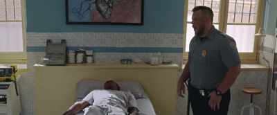 No, no, no. We'll...
We'll just wake him up. - American Carnage
