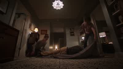 - No, no, no, you shouldn't be lifting things. - The Purge