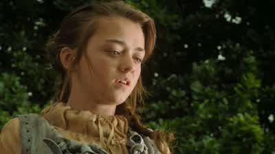 No. No. Please don't. Arya, leave him alone. - Game of Thrones
