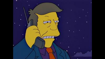 No. No, there's no need
for that. - The Simpsons