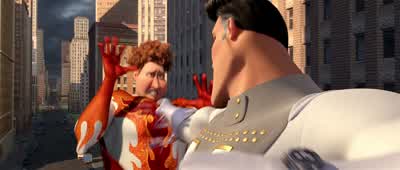 No, not in the face, man. - Megamind