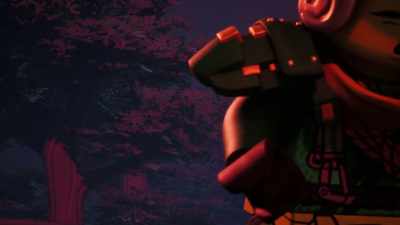 No, not now! I can't handle
more visions! [yells] - LEGO Ninjago: Dragons Rising