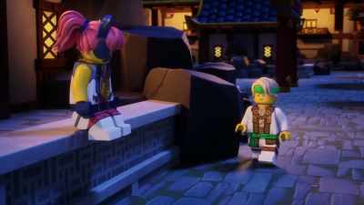 No, not since she
stopped Rox's static spell. - LEGO Ninjago: Dragons Rising