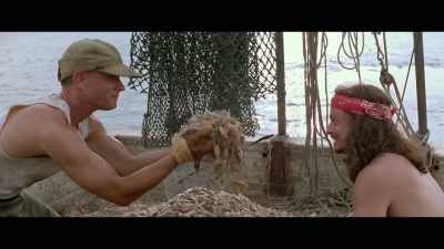 No, not those shrimp.
This little shrimp. - The Movies That Made Us
