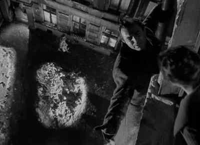 No, not you. Come on:
take your coat off. - The Man Between