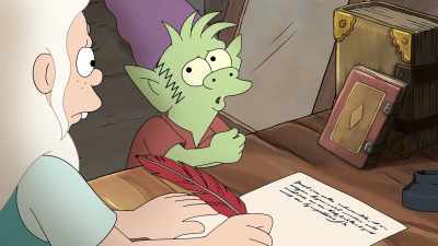 No, nothing. I was gonna say something, - Disenchantment