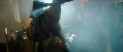 No, now it's thunder
and lightning. - The Man Who Killed Don Quixote