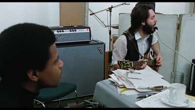 No, on the bit-- "Belonged." - The Beatles: Get Back