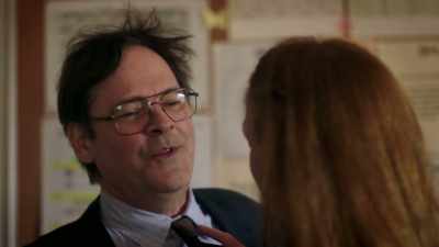 No, on the, on the cheek. - The Trouble with Maggie Cole