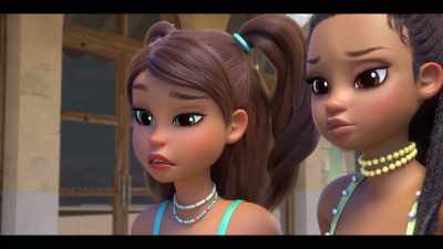 -No one is attacking us.
-[barking] - Mermaid Magic