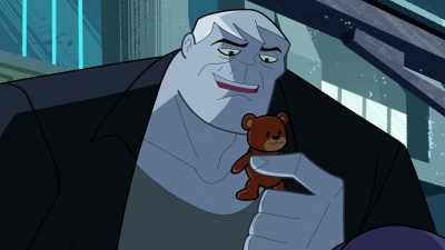 No one be without
present at Christmas. - Justice League Action