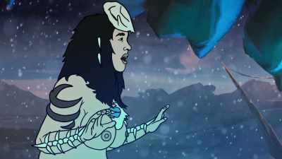 No one has braved the mountain for an eon,
and now you come offering me knowledge. - The Spine of Night