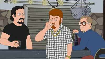 No one can be a bidder without a
pre-issued electronic ID band. - Trailer Park Boys: The Animated Series