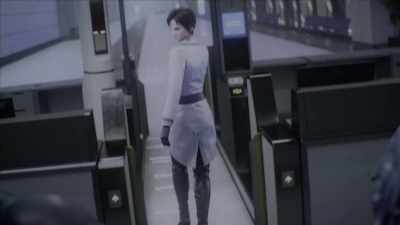 No one doubts her genius,
but can she lead? - Starship Troopers: Traitor of Mars
