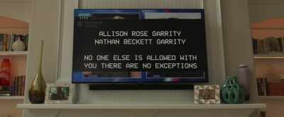 No one else is allowed with you.
There are no exceptions. - Greenland