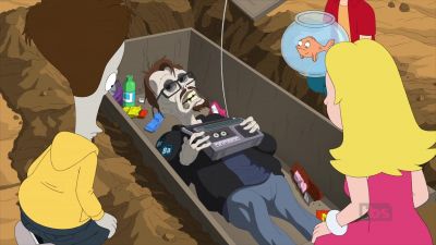 No one escapes
the third happy day! - American Dad!