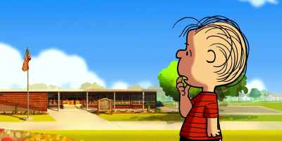 No one is
going to pass that test
with what Lucy is teaching us. - Snoopy Presents: Lucy's School