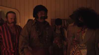 No one leaves.
This party goes on  forever! - Wellington Paranormal