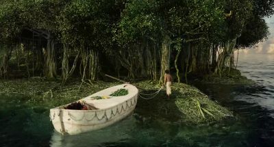 No one has seen that floating island since - Life of Pi