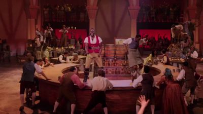 No one shoots like Gaston - Beauty and the Beast: A 30th Celebration