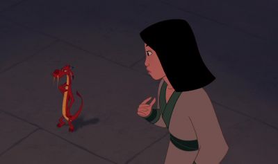 No one will listenHuh Oh I'm sorry Did you say somethingMushu You're a girl again remember - Mulan