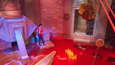 No one's ever attempted this path,
not once in Floor is Lava history. - Floor Is Lava