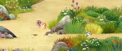 No, Oona, the little egg is right there!
 No! - Puffin Rock and the New Friends