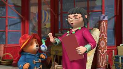No, Paddington. The lamppost
certainly can't come down now. - The Adventures of Paddington