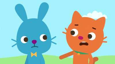 No. Pat can't play with us. - Sago Mini Friends