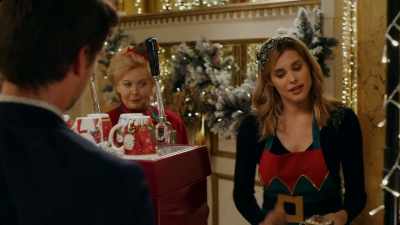 No peppermint and the Baileys
is over at the bar. - Much Ado About Christmas