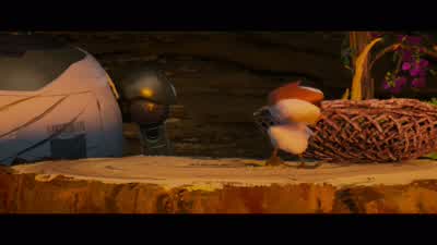 Oh perfect Now no one's gonna get any sleepHow do we reset BrightbillWhen I was little my mom would rock me to sleep Like thisThat will damage himHey I turned out just fineYou could tell him a story but that's a lot more workHow will fictional narrative - The Wild Robot