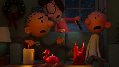 No phones, no television,
no distractions. - Diary of a Wimpy Kid Christmas: Cabin Fever