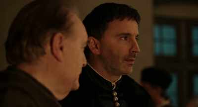 -No politics, please.
-As you wish. - Medici: Masters of Florence