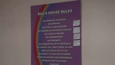 No profanity, no bringing
meat into the house. - Inmate to Roommate