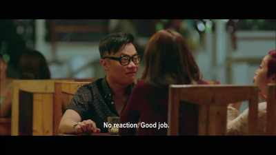 No reaction. Good job. - Always Be My Maybe