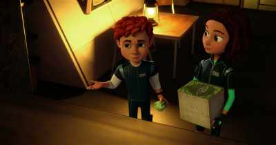 -No, really, I hear something.
-[alarm blaring] - Spy Kids: Mission Critical