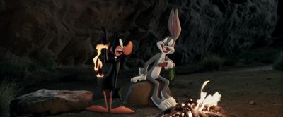 No really your tail's on fire - Looney Tunes: Back in Action