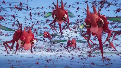 - No.
(Red Locust screaming) - Inspector Sun and the Curse of the Black Widow