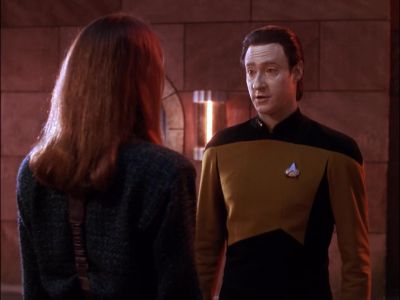 No response. - Star Trek: The Next Generation