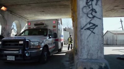 No rush, ladies.
He's not going anywhere. - Chicago Fire