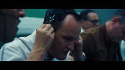 No, he says he's
separated from the Agena - First Man