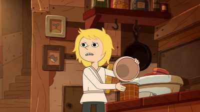 No, see, because
it's a reference - Adventure Time: Fionna & Cake
